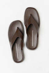 Lola Platform Sandal in Brown